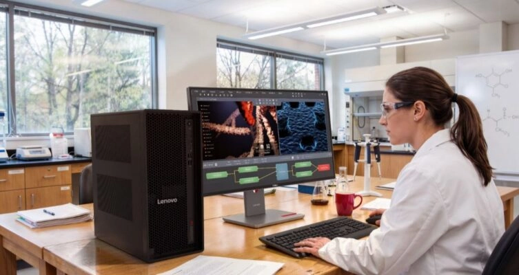 Lenovo ThinkStation P4 redefine el rendimiento profesional con IA.