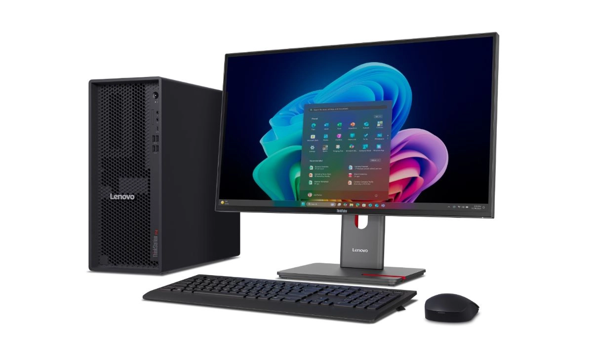 Lenovo presentó la Lenovo ThinkStation P4 como una workstation optimizada para tareas de IA, simulación, renderizado y desarrollo profesional intensivo.