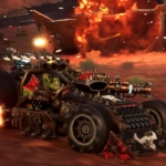 Warhammer 40K: Speed Freeks, un juego de carreras de combate de alta intensidad ambientado en el universo de Warhammer 40,000.
