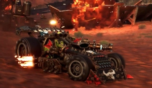 Warhammer 40K: Speed Freeks, un juego de carreras de combate de alta intensidad ambientado en el universo de Warhammer 40,000.