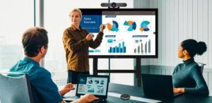Ricoh LATAM presentó una solución para optimizar la gestión y disponibilidad de los espacios de colaboración híbrida.