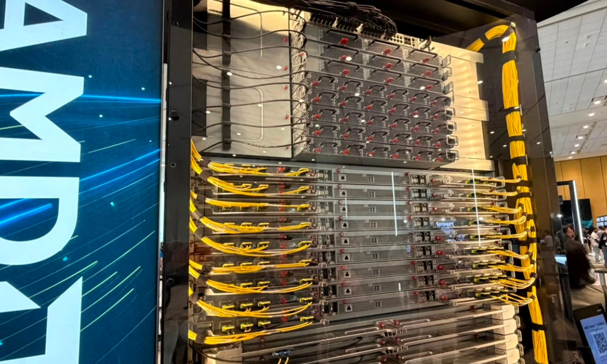 AMD presentó la solución AMD Helios rackscale,