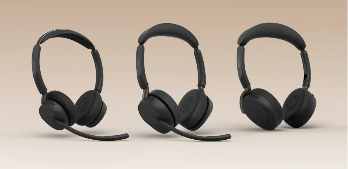 Jabra amplió su línea Evolve3 con tres nuevos auriculares profesionales orientados al trabajo híbrido, las oficinas abiertas y la integración con herramientas de inteligencia artificial.