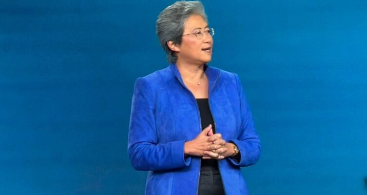 Lisa Su, presidenta y CEO de AMD, encabezó el anuncio de ROCm.ai, una plataforma que incorpora inteligencia artificial al proceso de desarrollo y optimización de modelos.