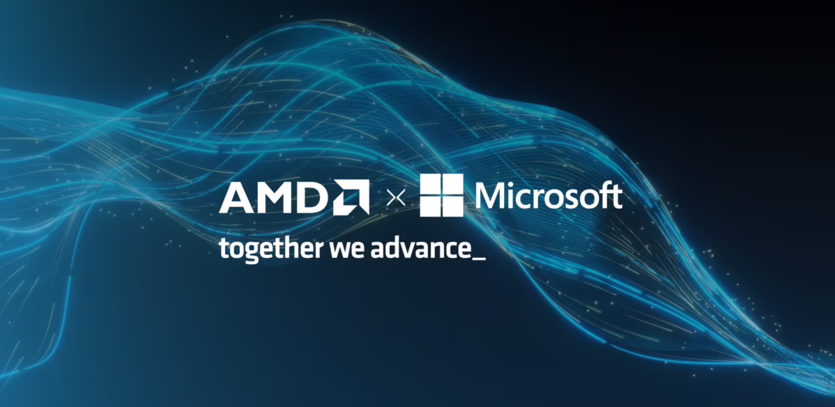 La colaboración entre AMD y Microsoft también abarca la infraestructura de redes, con la integración.