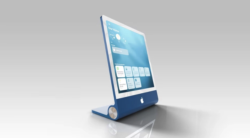 Esta variante también contaría con una pantalla de siete pulgadas y sumaría una base con altavoz integrado. (MacRumors)