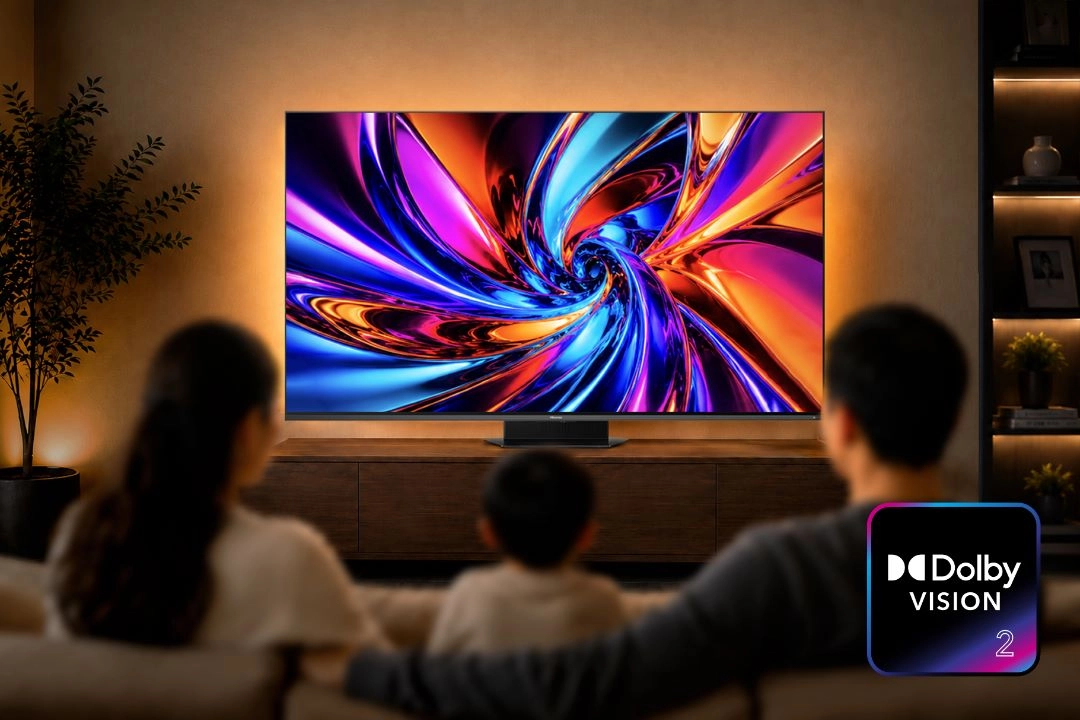 Los televisores Hisense de 2026 serán los primeros en incorporar Dolby Vision 2 mediante una actualización de firmware, que llegará progresivamente a distintos mercados.