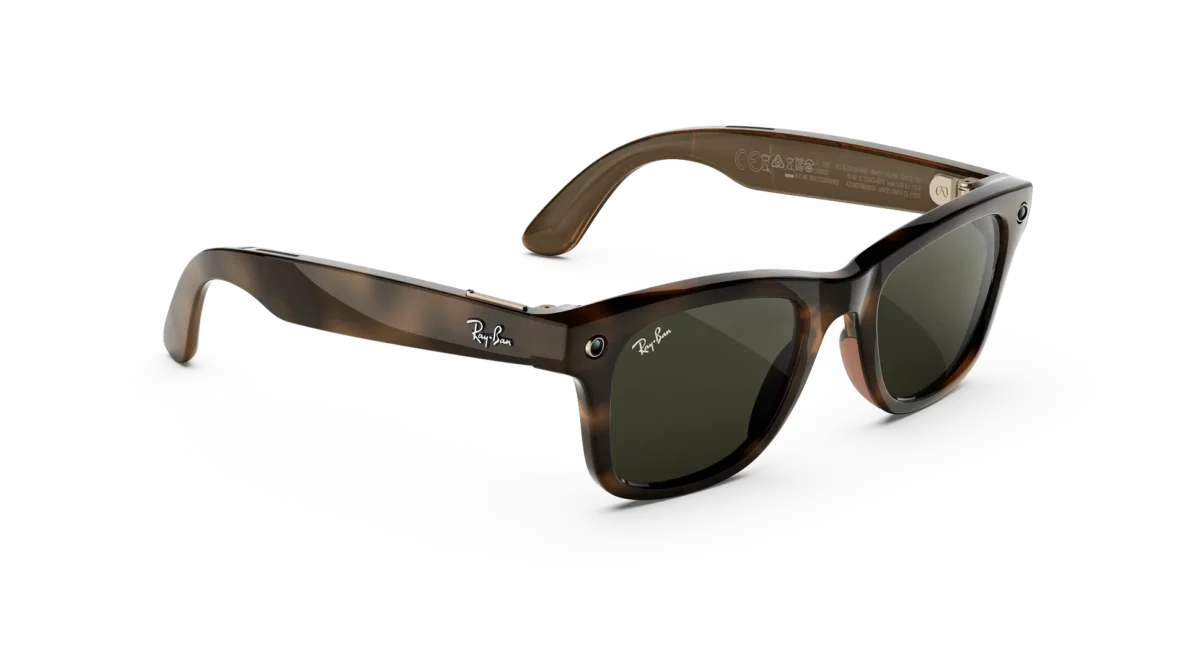 Los Ray-Ban Meta (Gen 3) incorporan una estructura más fina y nuevos controles para facilitar el acceso a las funciones inteligentes.