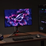 ASUS ROG presentó sus nuevos monitores OLED 4K, con modo dual de 240 Hz y 480 Hz y tecnología RGB Tandem.