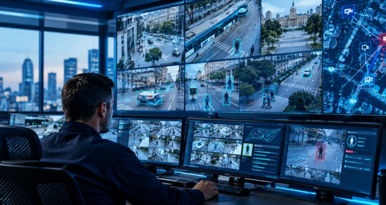 La Inteligencia Artificial optimiza el monitoreo urbano, facilita la detección de incidentes y mejora la toma de decisiones para construir ciudades más seguras y eficientes.
