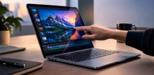 Apple anunciaría una MacBook Pro con pantalla táctil OLED el 28 de octubre, junto con otras novedades.