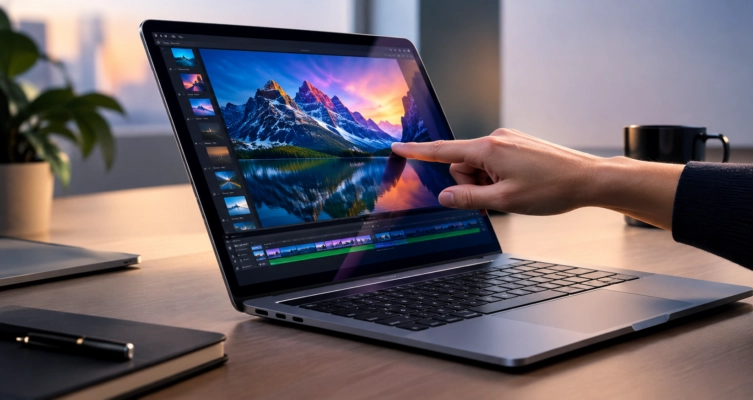 Apple anunciaría una MacBook Pro con pantalla táctil OLED el 28 de octubre, junto con otras novedades.