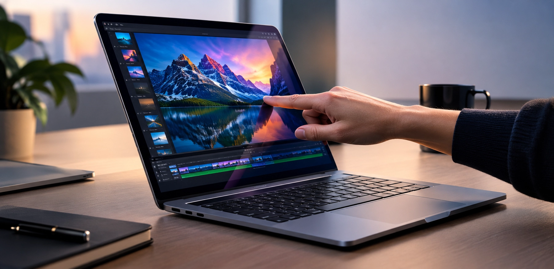 Apple anunciaría una MacBook Pro con pantalla táctil OLED el 28 de octubre, junto con otras novedades.