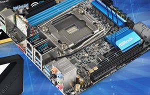 ASRock ostenta motherboard mini ITX con chipset X99