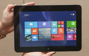Una tablet HP con Windows 10