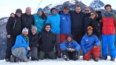 Ceven a pura nieve con clientes