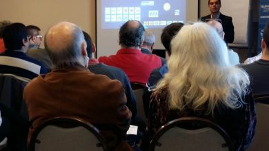 Microcom de gira presentación con GrandStream