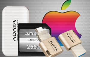 ADATA lanza productos compatibles con Apple