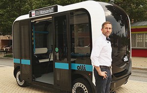 Muestran el primer vehículo autónomo soportado por Watson