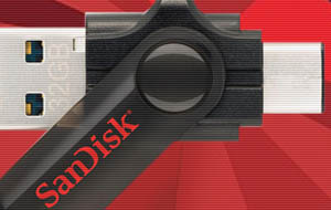 SanDisk develó su primer disco USB Type-C