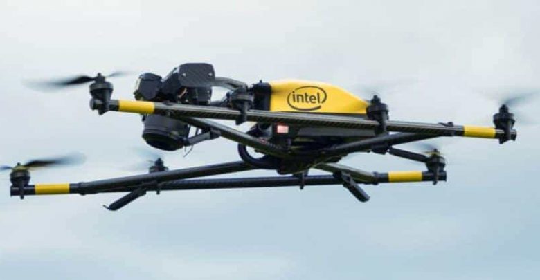Intel presenta un drone comercial
