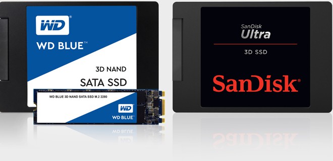 SSDs para clientes, con tecnología 3D Nand de 64 capas