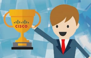Cisco entregó el premio a Distribuitor Partner of the Year 2016