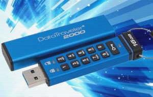 USB encriptado con acceso por teclado