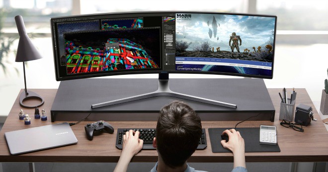 Samsung va por el mercado gaming con monitor curvo