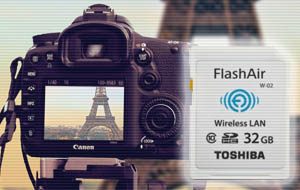 Toshiba renueva su tarjeta wireless para cámaras