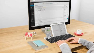 Teclado y mouse para usar en hasta tres dispositivos en simultáneo