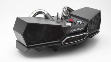 Éstos parlantes Lamborghini son ideales para el fierrero audiófilo