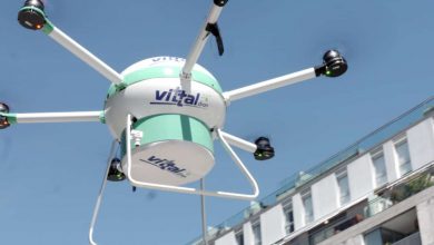 vittal implementa un dron para trasladar un desfibrilador