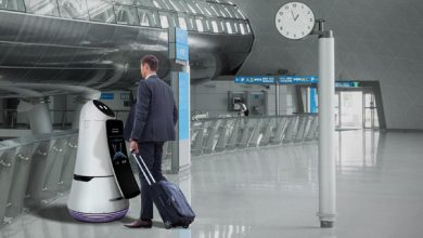 Robots en el aeropuerto más grande de Corea