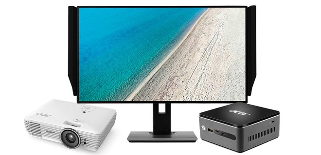 Acer amplía su portafolio de pantallas 4K Acer amplía su portafolio de pantallas 4K