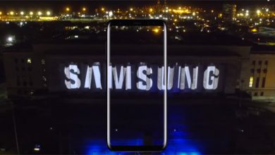 Samsung presentó el Galaxy S8 con un espectáculo callejero