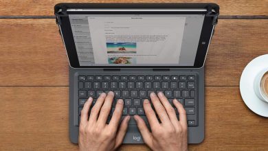 Una funda con teclado integrado para Tablets iOS, Android y Windows