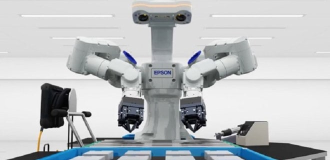 Un robot que ve, siente, piensa y trabaja
