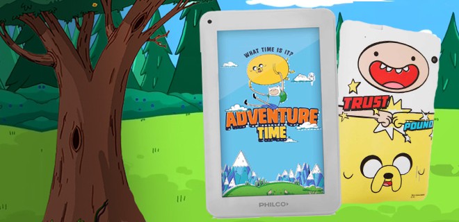 La tablet de Hora de Aventura La tablet de Hora de Aventura