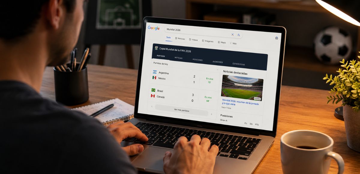 Cómo seguir el Mundial 2026 en tiempo real con herramientas gratuitas de Google