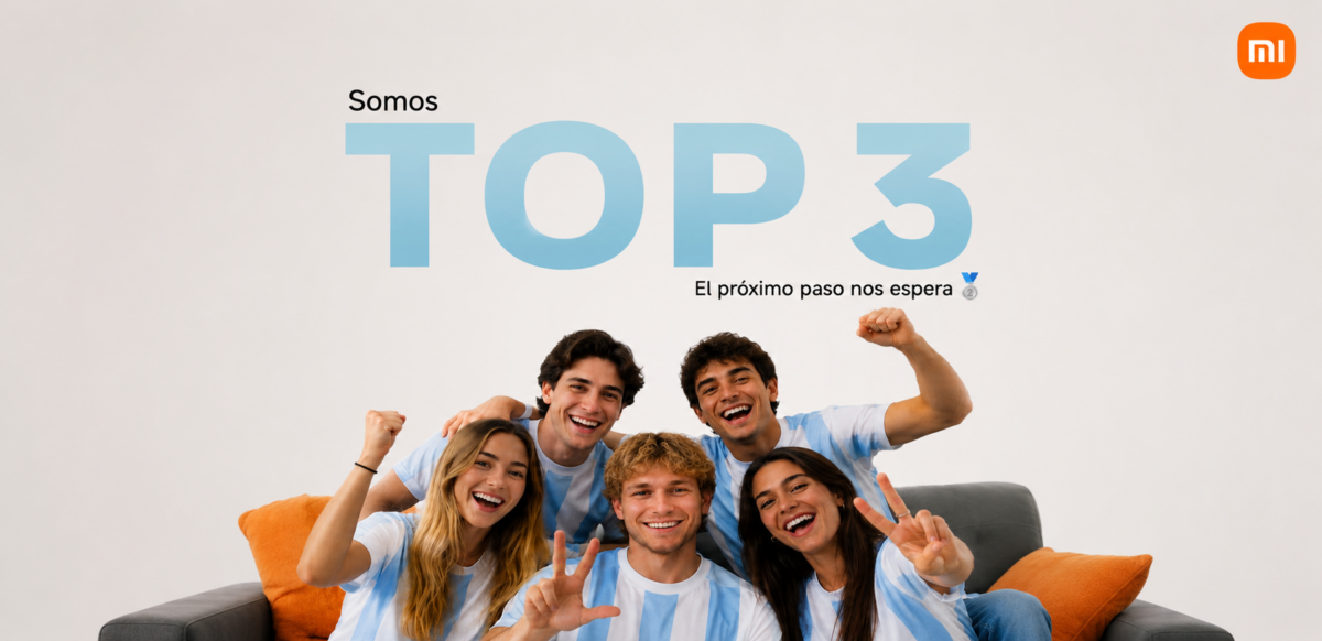Xiaomi en el Top 3 de Argentina: la propuesta de la marca para consolidar su presencia en el mercado argentino