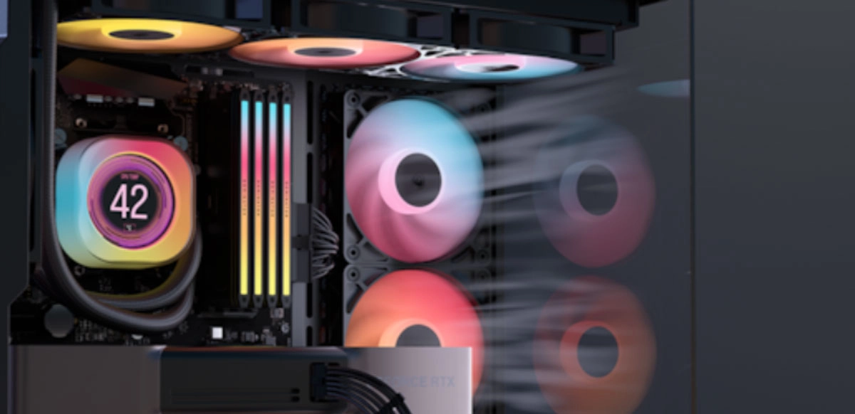 Corsair anunció el lanzamiento de la serie RS-R de ventiladores de refrigeración ARGB